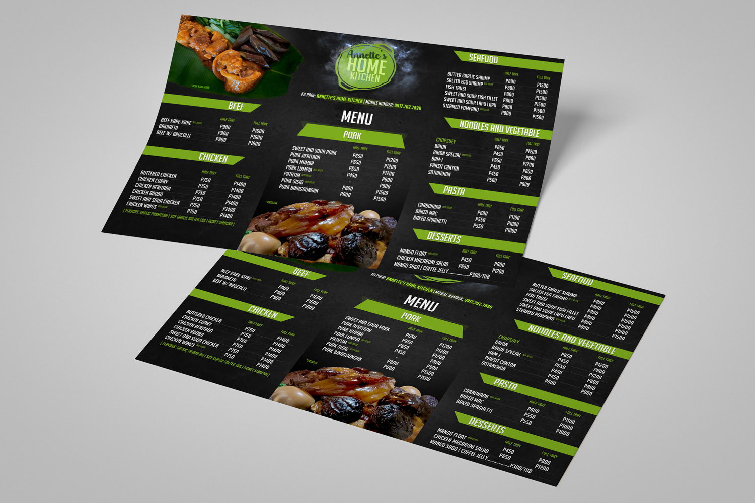 Annette's Kitchen Menu